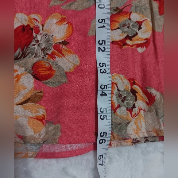 CLUES Maxi Dresses 55% Linen, 45% Rayon - Picture 4 of 6